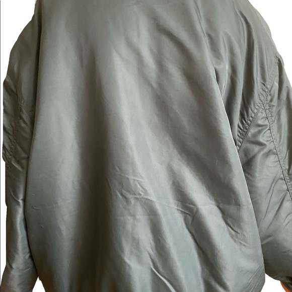 NWT Hudson Puff Utility Jacket Green with Orange Interior XL - Picture 9 of 11